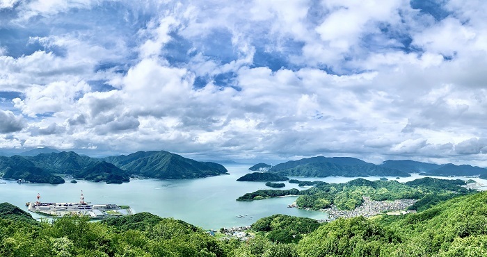 五老ヶ岳からの眺め