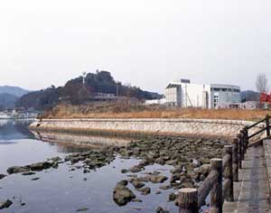 寺川石積護岸の写真