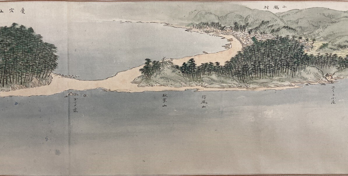 田辺領東大浦海岸絵図