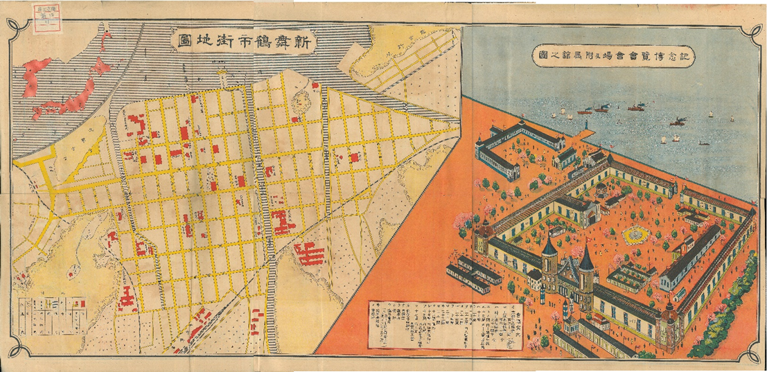 新舞鶴市街地図