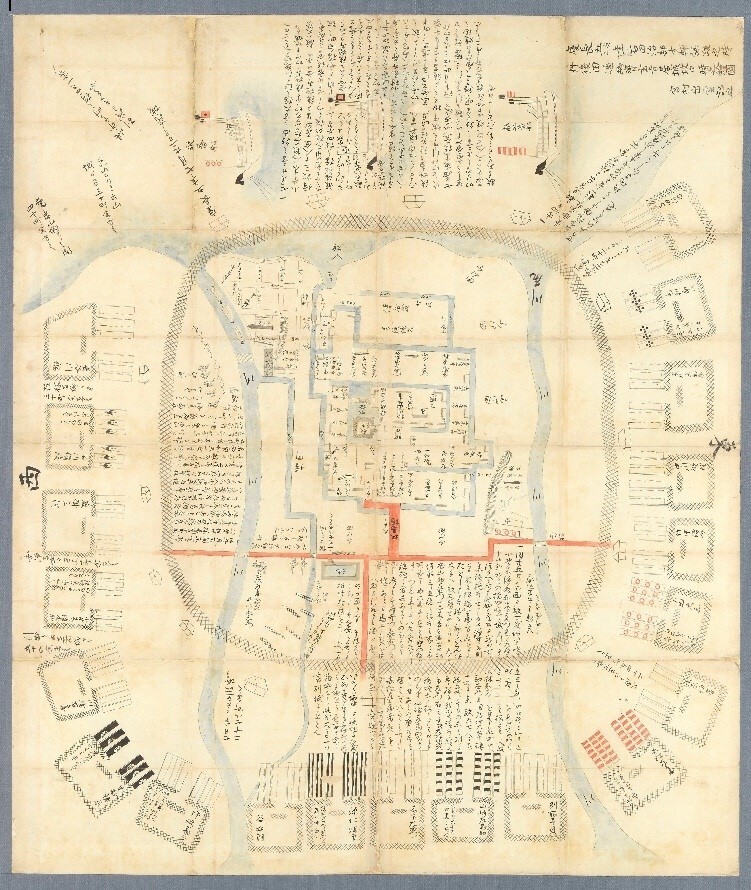 籠城図（熊本系）