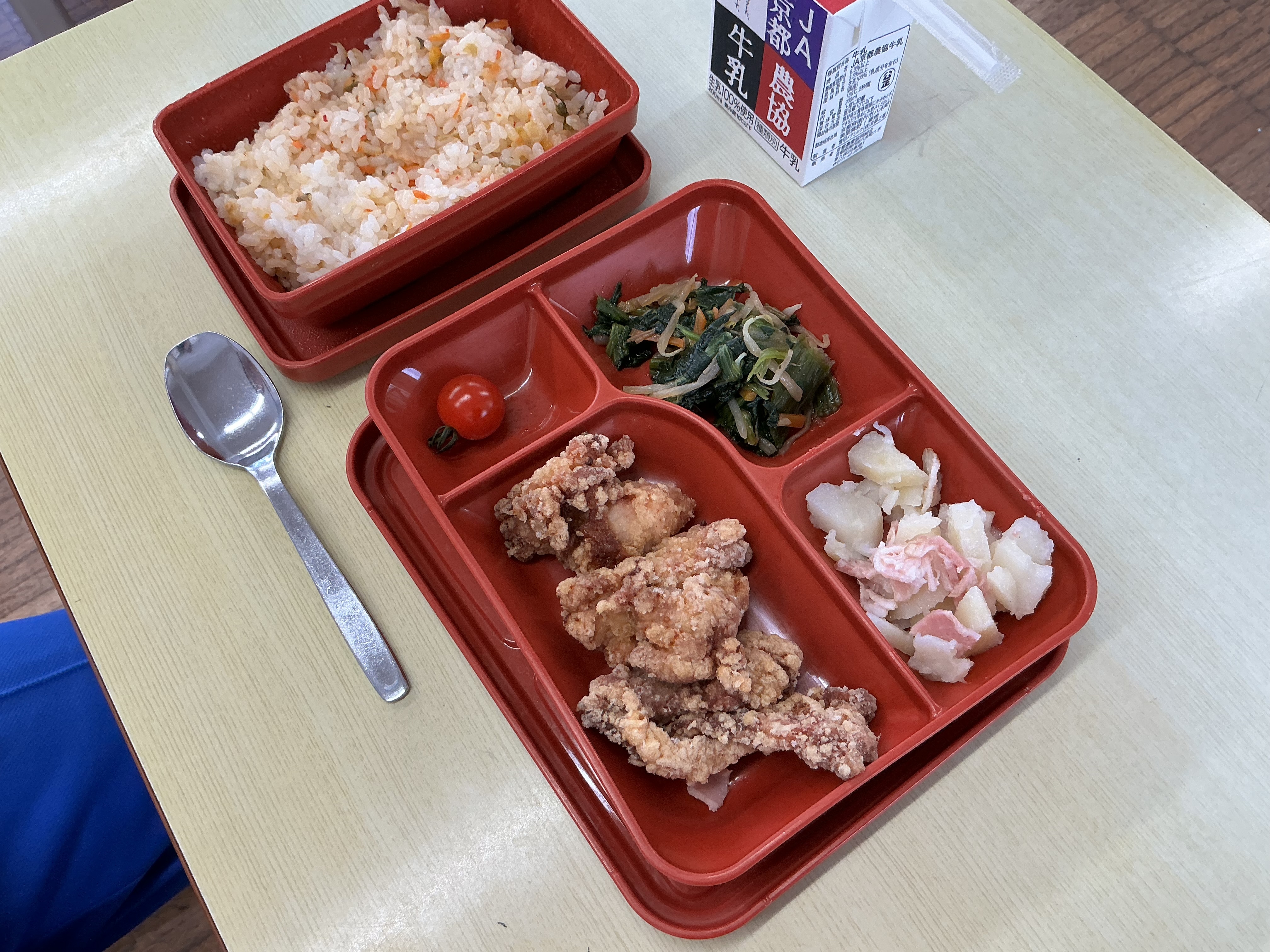 当該じゃがいもを使用した給食