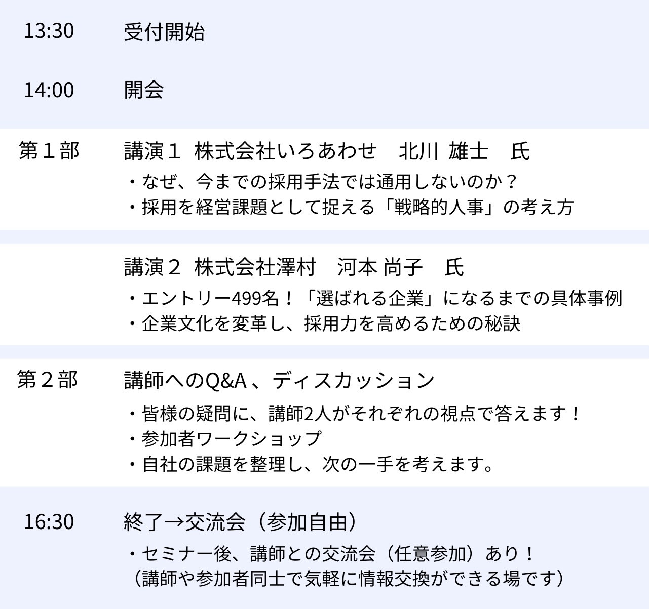 セミナープログラム