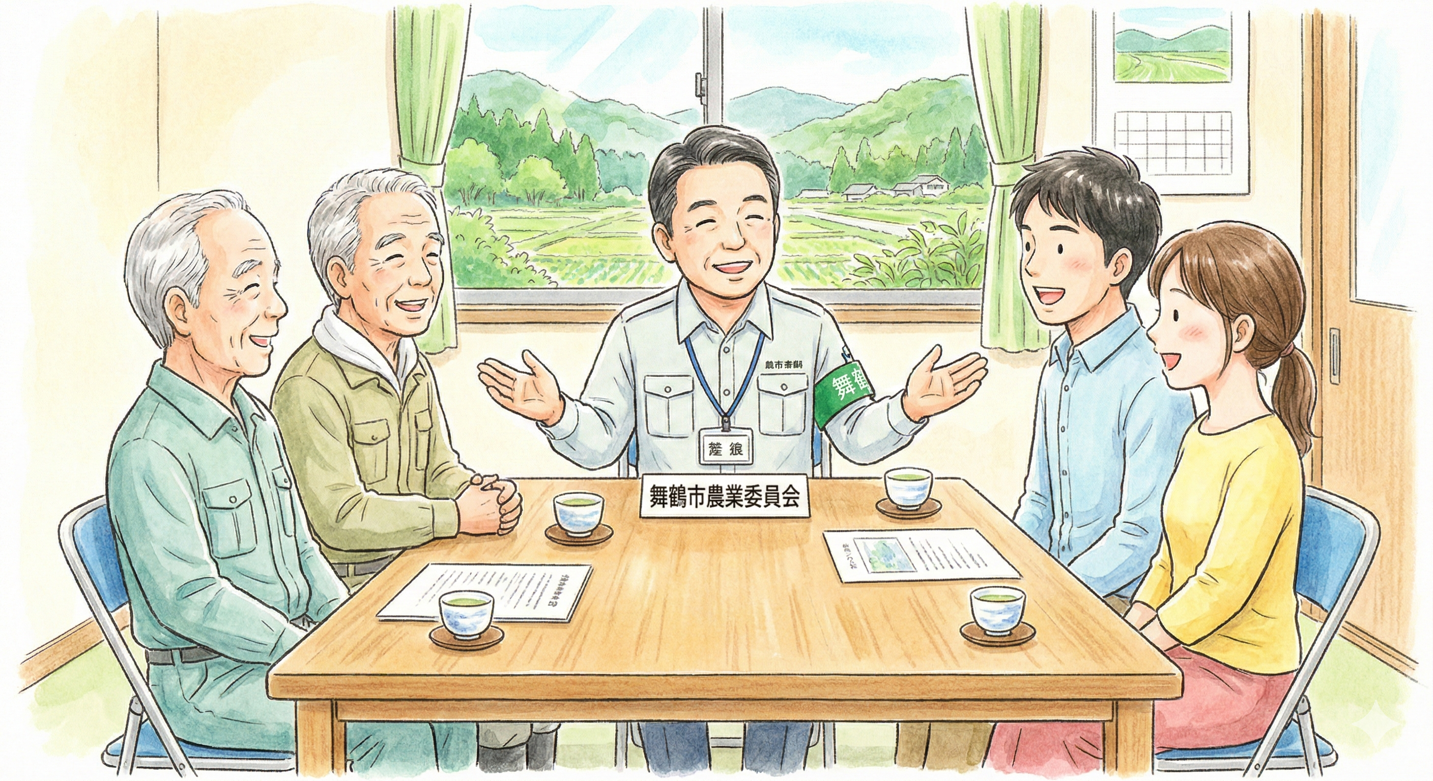 地域面談を実施します